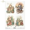 Vintage, retro, Boże Narodzenie, święta, gwiazdka, Święty Mikołaj, Dziadek Mróz, prezenty, podarunki, Mikołaj, dzieci, Santa Claus, Christmas, holidays, Grandpa Frost, presents, gifts, children, Weihnachten, Ferien, Stern